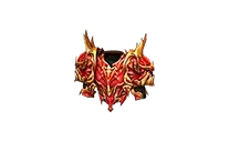 Red Flame Apocalypse Magic Armor