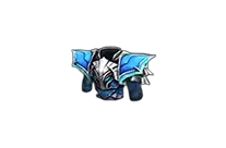 Blue Eye White Wizard Armor