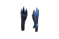 Primordial Lightning White Wizard Gloves