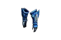 Blue Eye White Wizard Gloves